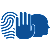 Biometria (dedo, mão, face 3D)