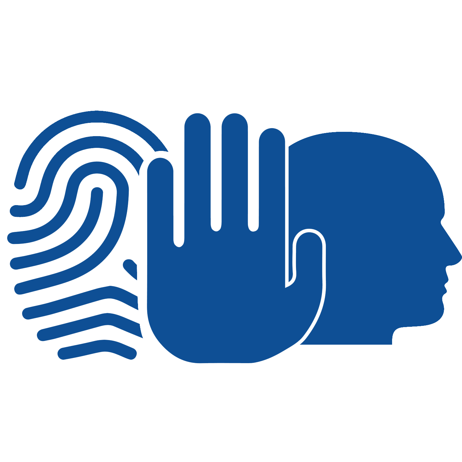 Biometria (dedo, mão, face 3D)