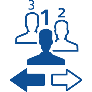 Faça a contagem de todos os visitantes que já saíram e que ainda estão no edifício